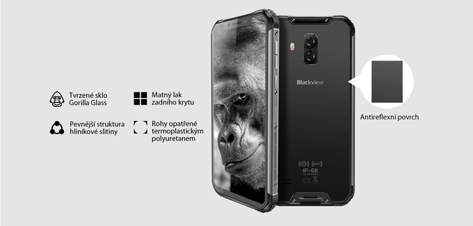 Mobilní telefon iGET BLACKVIEW GBV9600 Pro 2019 černý