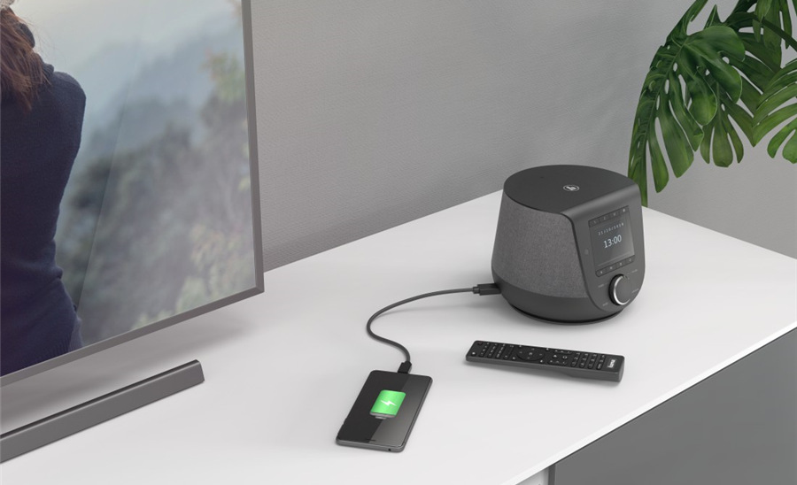 Internetový radiopřijímač s DAB+ Hama DIR3200SBT bílý Internetový radiopřijímač s DAB+ Hama DIR3200SBT bílý
