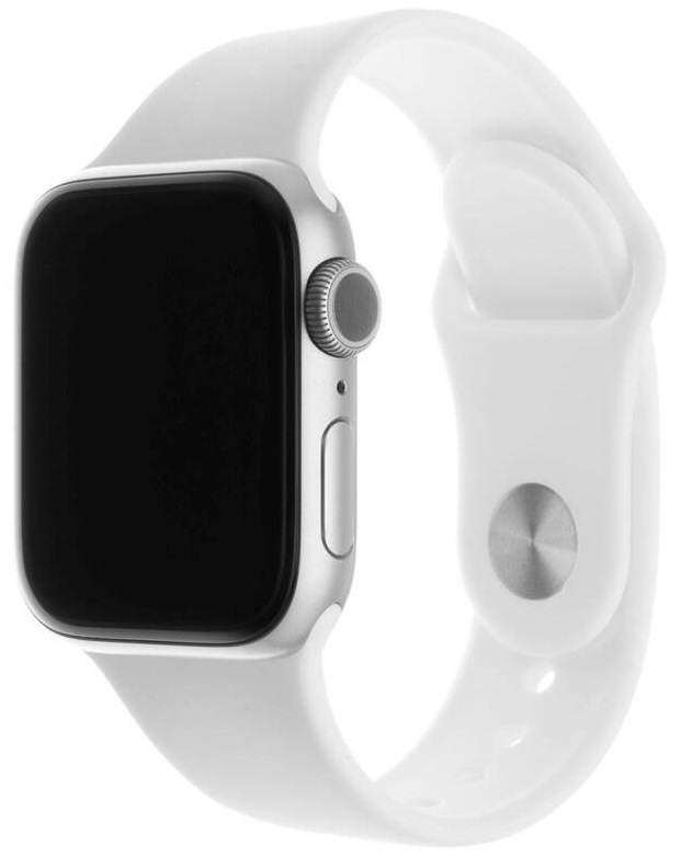 Řemínek FIXED Silicone Strap na Apple Watch 38/40/41 mm bílý