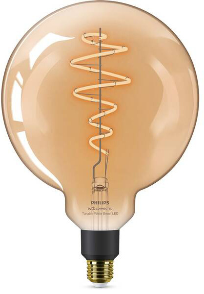 Chytrá žárovka Philips Smart LED 6W, E27, jantarové sklo, Tunable White