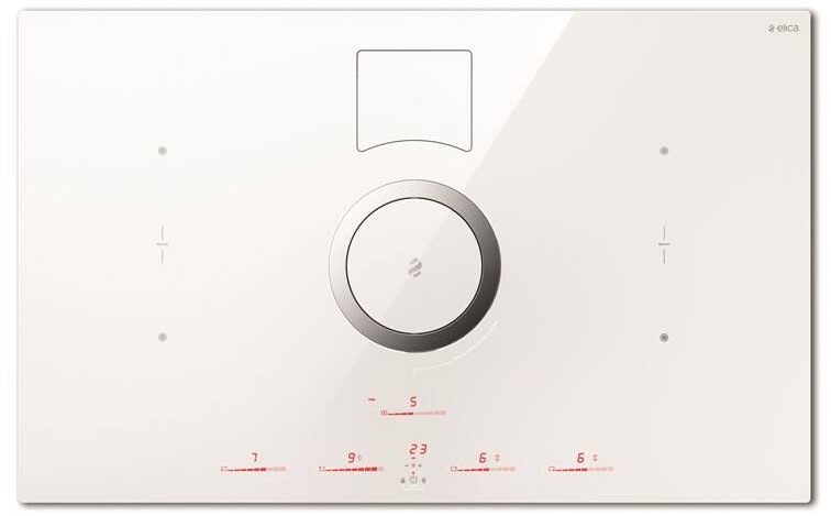 Indukční varná deska s odsáváním Elica NIKOLATESLA SWITCH WH/F/83 bílá
