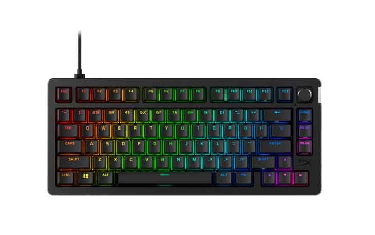 Klávesnice HyperX Alloy Rise 75, US layout černá HyperX Alloy Rise 75