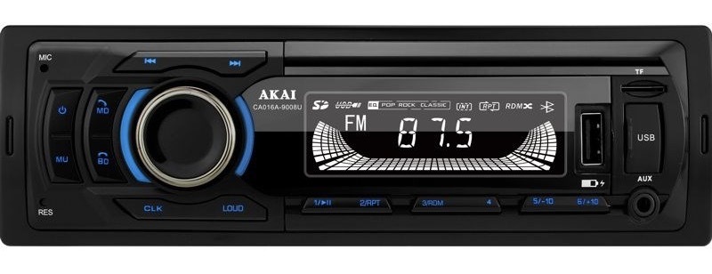 Autorádio AKAI CA016A-9008U černé