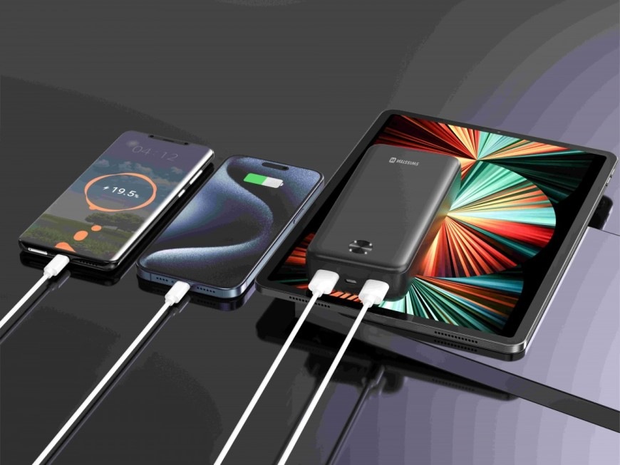 Powerbanka Swissten Worx Pro 20000 mAh černá Powerbank Swissten Worx Pro 20000 mAh - černá
