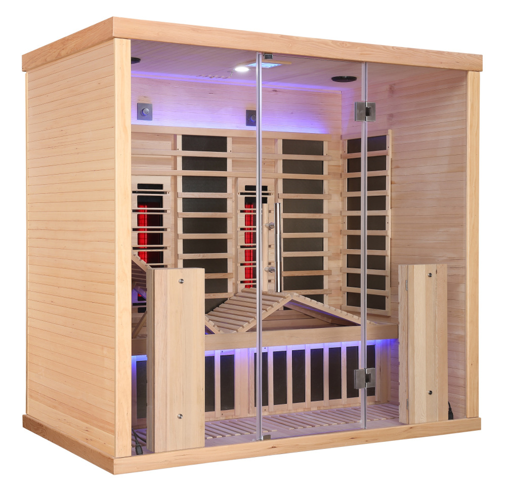 Infrasauna Belatrix Vista celkovy bocni pohled na saunu