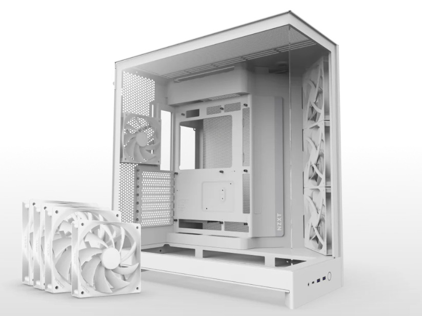 Hlavní komora Case NZXT H9 Flow