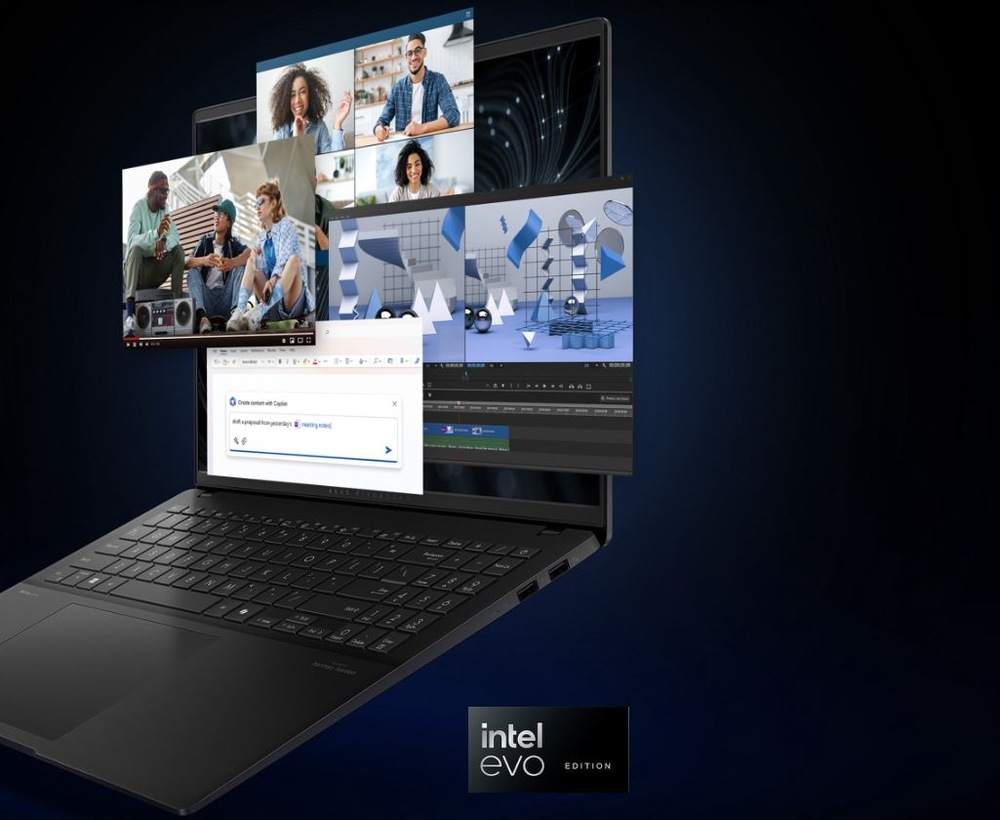 Vysoký výkon notebooku Asus Vivobook S16