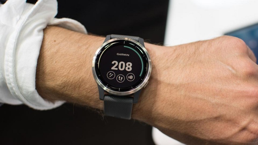 GPS hodinky Garmin vívoactive4S RoseGold/White - ZÁNOVNÍ - 12 měsíců záruka