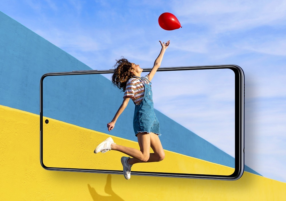 Mobilní telefon Samsung Galaxy A51 modrý Mobilní telefon Samsung Galaxy A51 modrý