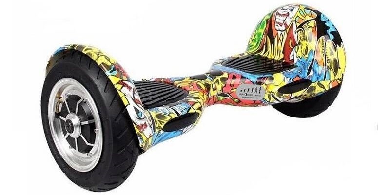 Hoverboard ELJET® Cross Graffiti Yellow
