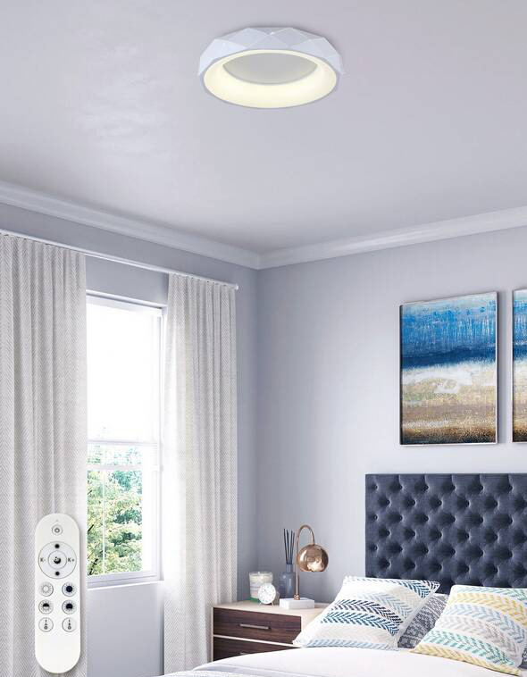 Stropní svítidlo Top Light Apolo 60B RC bílé Stropní svítidlo Top Light Apolo 60B RC - bílé
