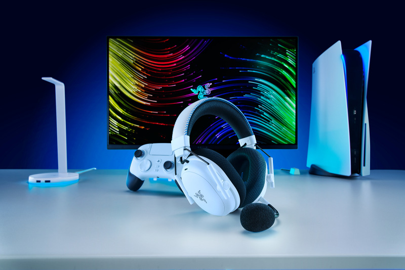 Headset Razer BlackShark V3 Pro PlayStation bílý