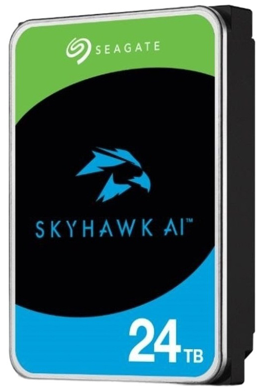 Interní pevný disk SkyHawk AI s podporou umělé inteligence, černá barva