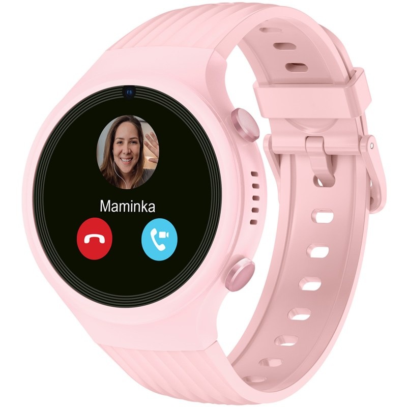 Chytré hodinky LAMAX WatchY4 Sport - růžová barva