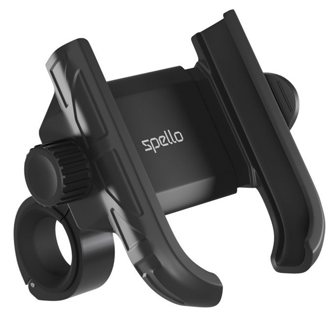 Držák na mobil Spello by Epico na kolo, černá barva