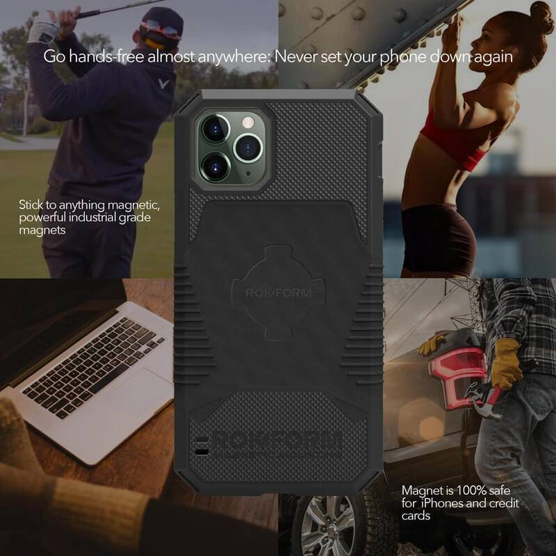 Kryt na mobil Rokform Rugged na Apple iPhone 11 Pro Max černý Kryt na mobil Rokform Rugged na Apple iPhone 11 Pro Max černý