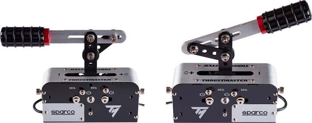 Řadící páka Thrustmaster a ruční brzda TSSH Sparco+ pro PC/PS3/PS4/PS5/ Xbox One/Series X Thrustmaster TSS HANDBRAKE Sparco Mod +