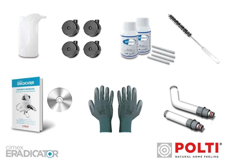 Parní čistič Polti CIMEX ERADICATOR bílý Parní čistič Polti CIMEX ERADICATOR bílý