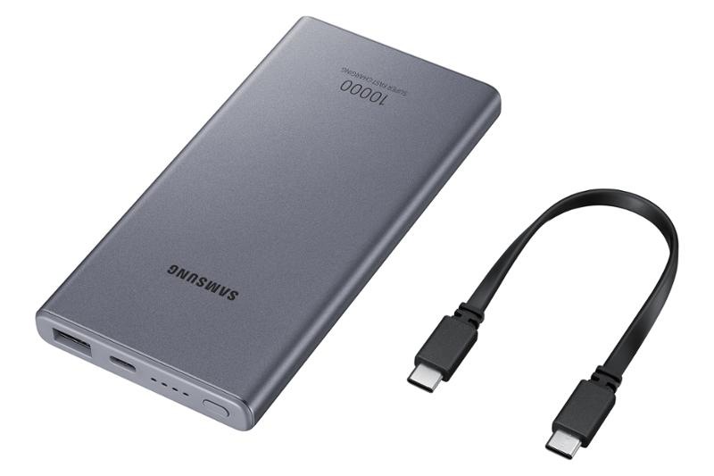 Powerbanka Samsung 10 000mAh 25W, USB-C šedá
