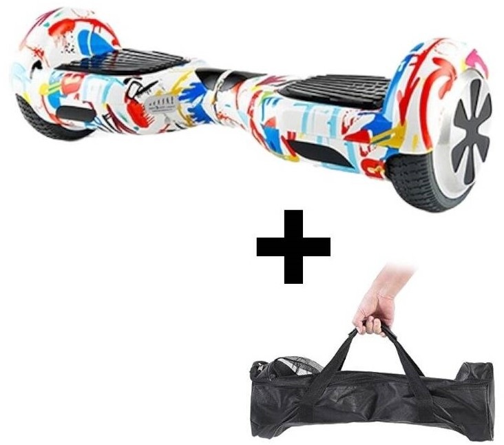 Hoverboard Kolonožka® Premium Crazy white