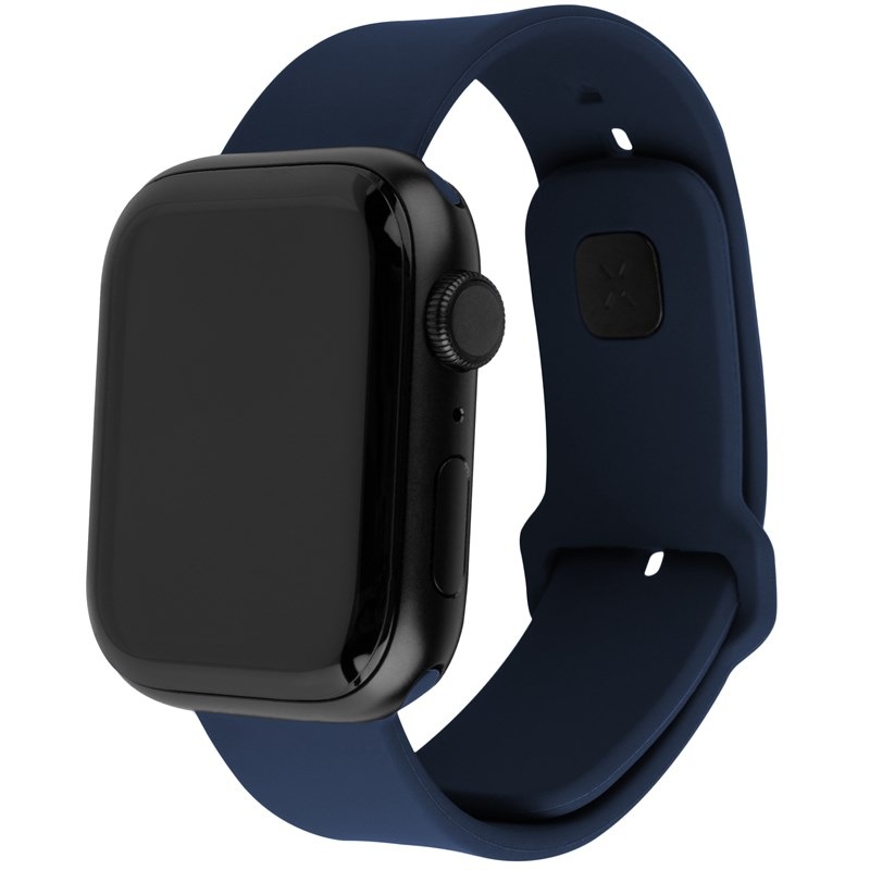 Řemínek FIXED Silicone Sporty Strap na Apple Watch 38/40/41mm modrý