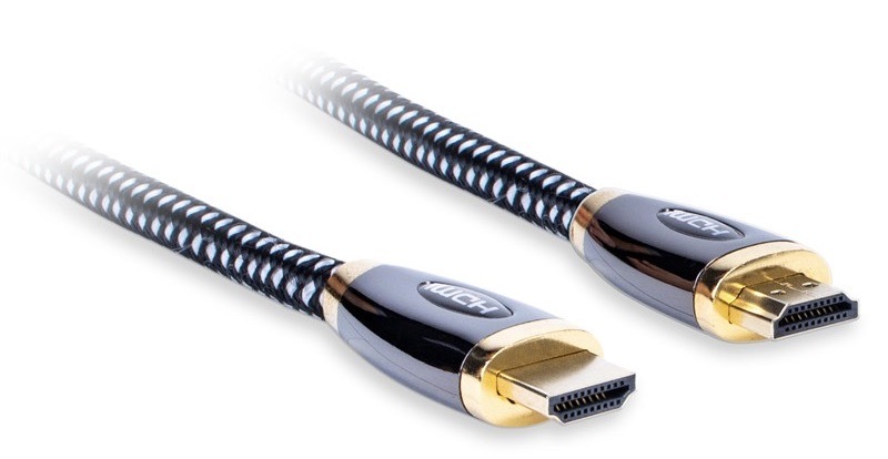 Kabel AQ HDMI 2.0, pro 4K/UHD, 1,5m černý