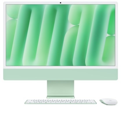 Počítač All In One Apple iMac 24" M4 8× CPU 8× GPU, 16 GB, 256 GB - zelený CZ