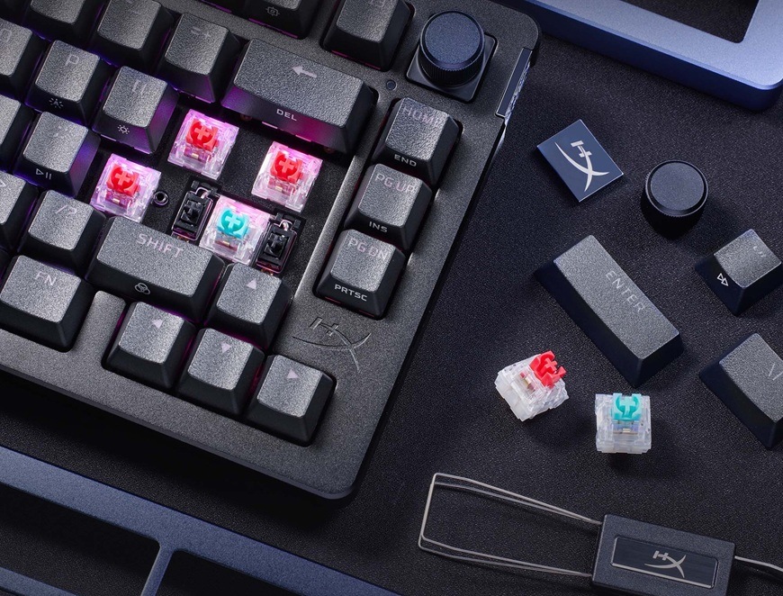Klávesnice HyperX Alloy Rise 75, US layout černá