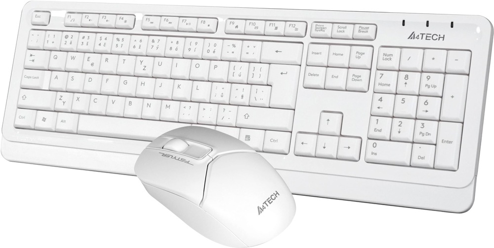 Klávesnice s myší A4Tech FG1012 bílá Klávesnice s myší A4Tech FG1012 - bílá