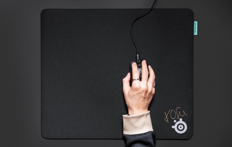 Podložka pod klávesnici a myš SteelSeries QcK Performance XL - Speed černá