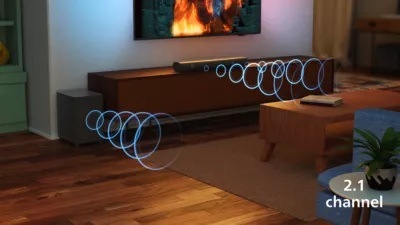 Soundbar Philips TAB6100 černý