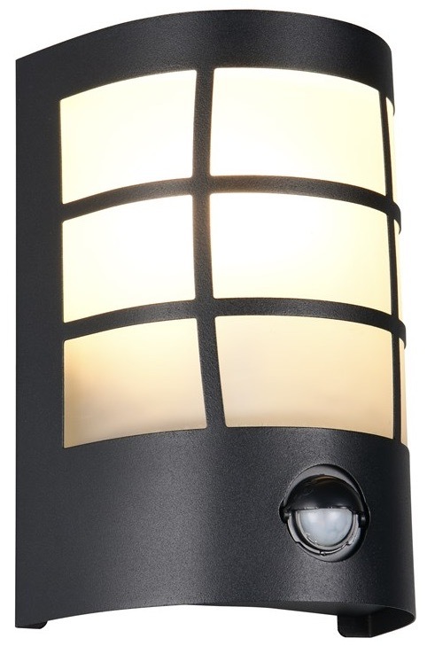 Nástěnné svítidlo Reality s výkonem max. 25 W, černá barva