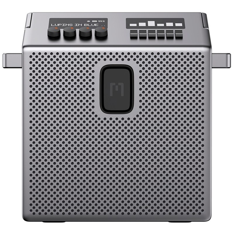 Přenosný reproduktor Mondo Speaker Medium, Metal Grey barva