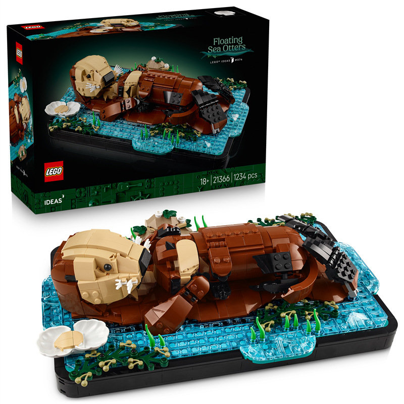 Stavebnice LEGO® Ideas 21366 Plavající mořské vydry
