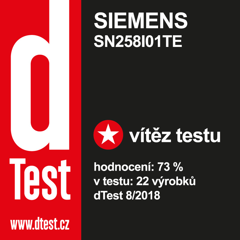 Myčka nádobí Siemens iQ500 SN258I01TE nerez Myčka nádobí Siemens iQ500 SN258I01TE nerez