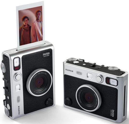 Instantní fotoaparát Fujifilm Instax mini EVO černý Fujifilm Instax mini EVO (USB-C), černá