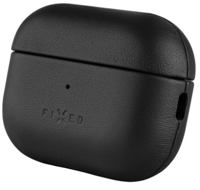Pouzdro FIXED PodsLeather, MagSafe pro Apple AirPods Pro 2/Pro 2 (USB-C) černé Pouzdro FIXED PodsLeather, MagSafe pro Apple AirPods Pro 2/Pro 2 (USB-C) černé