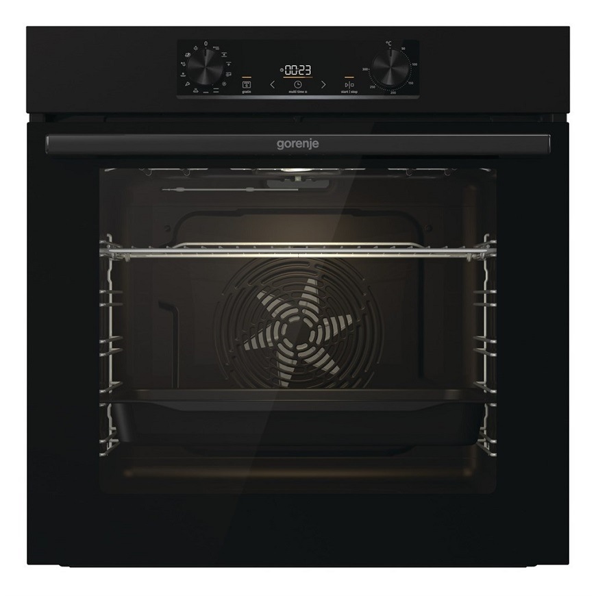Set výrobků Gorenje BOP6737E02BK + GI601FMC černá Vestavná multifunkční trouba Gorenje BOP6737E02BK
