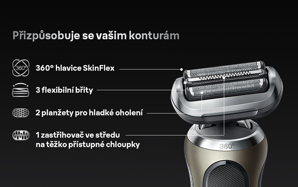 Holicí strojek Braun Series 7 72-C7200cc