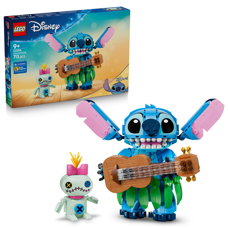 Stavebnice LEGO® │ Disney 43296 Stitch a Scrump