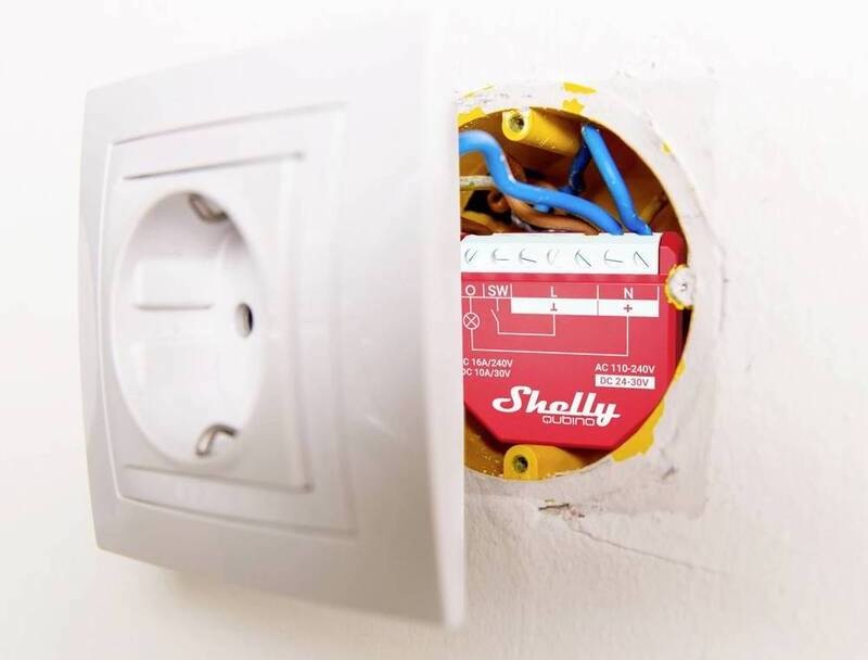 Modul Shelly Wave 1PM, spínací modul, Z-Wave Modul Shelly Wave 1PM, spínací modul, Z-Wave