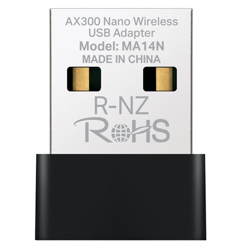 Wi-Fi adaptér Mercusys MA14N AX300 Nano černý