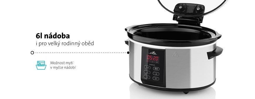 Pomalý hrnec ETA Largo 2138 90000, vlastnosti