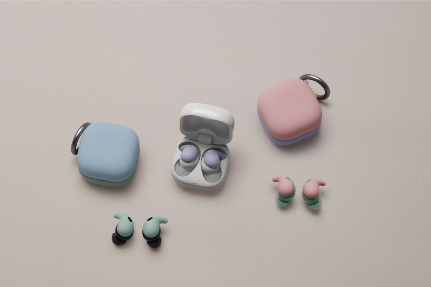 Vzduchová výstelka Sony silikonová pro sluchátka LinkBuds Fit růžová Vzduchový polštářek Sony silikonový pro sluchátka LinkBuds Fit - růžový