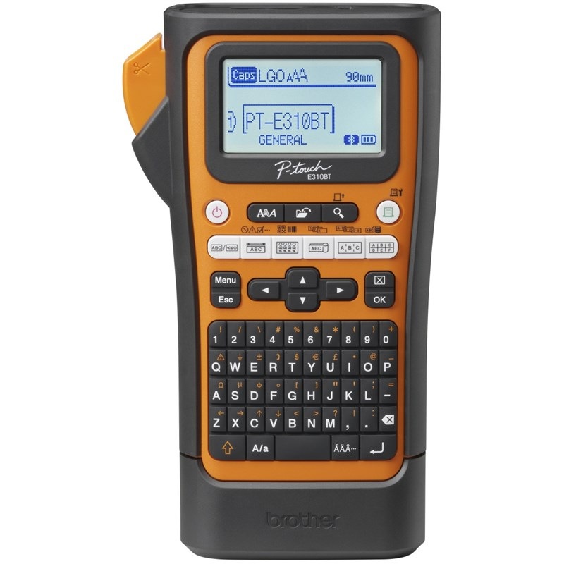 Tiskárna štítků Brother PT-E310BTVP černá/oranžová