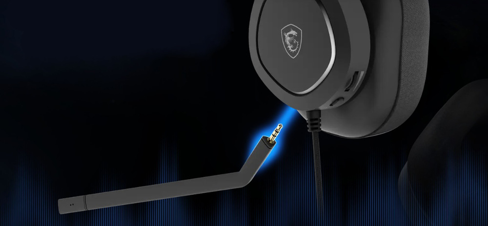 Headset MSI Maestro 300 USB-C černý