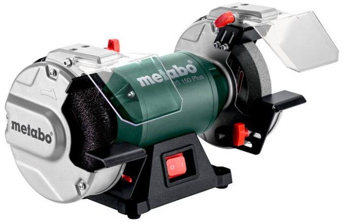 Kotoučová bruska Metabo DS 150 Plus 604160000 s LED osvětlením a extra velkými ochrannými skly
