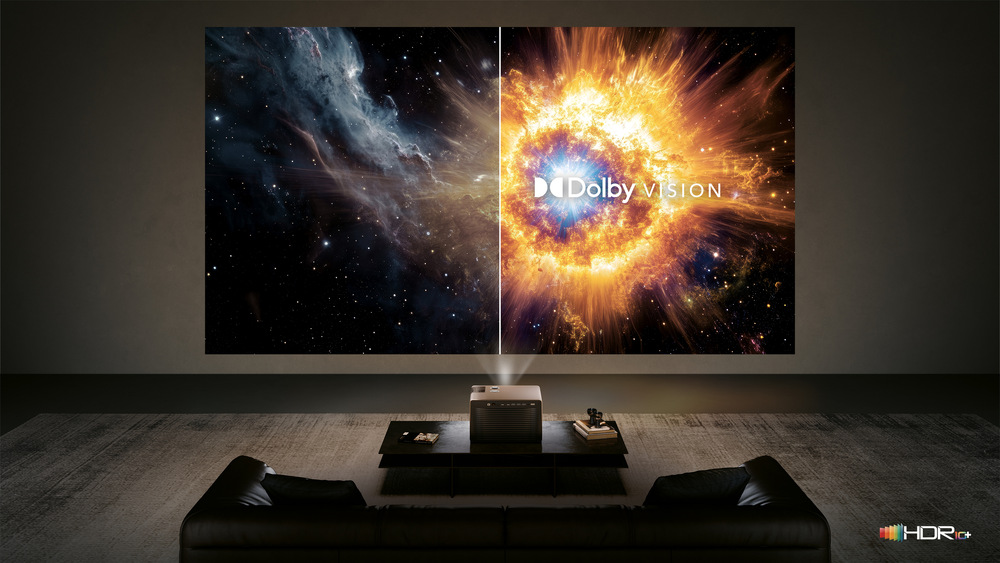 Laser TV Hisense XR10 ukázka dynamického obrzau