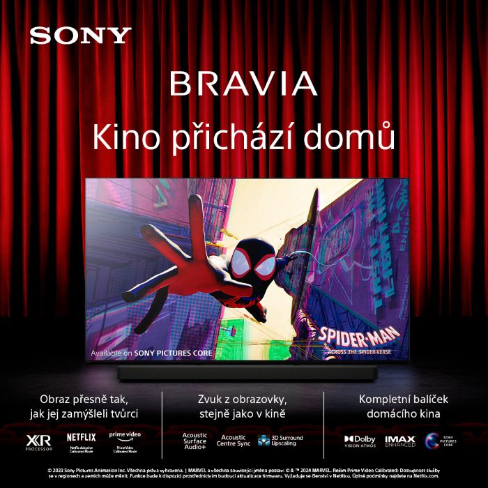 Televize Sony Bravia 8 55" Televize Sony Bravia 8 55"