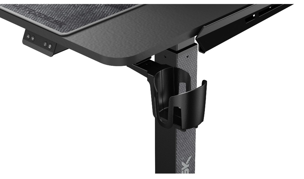 Herní stůl ULTRADESK WINGER černý Herní stůl ULTRADESK WINGER - černý